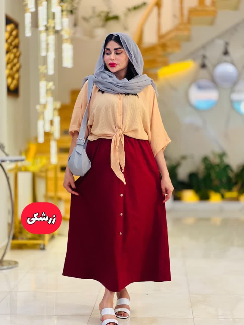 دامن لینن20-20 2762